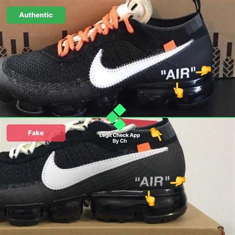 nike air vapormax off white fake vs real|off white vapormax stockx.